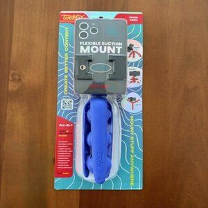 Tenikle Pro Tripod Flexible Suction Cup Phone and Camera Mount - Blue (New)